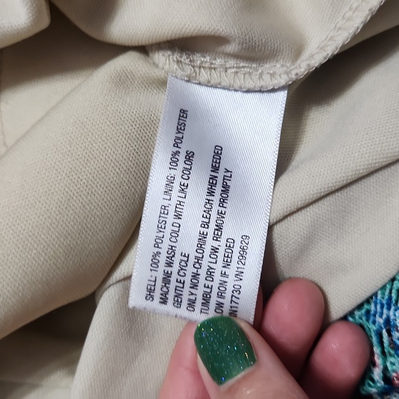 Y2K Xhilaration Paisley Print Lacey Sleeveless Summer Mini Tank Dress - Picture 13 of 14